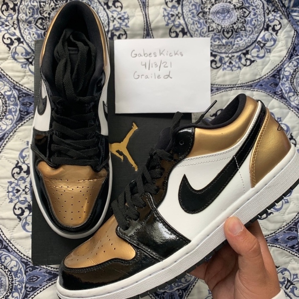 Air Jordan 1 Low “Gold Toe”